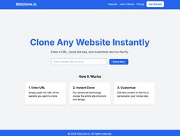 SiteClone.io